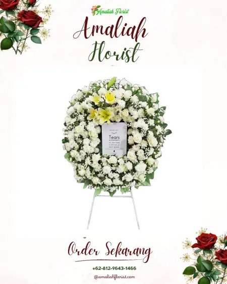 Krans Bunga Duka Pomah